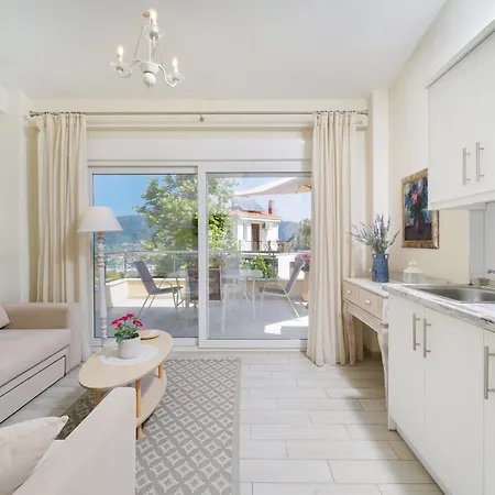 Inroy Sea View Lägenhetshotell Skala Potamia (Thasos)